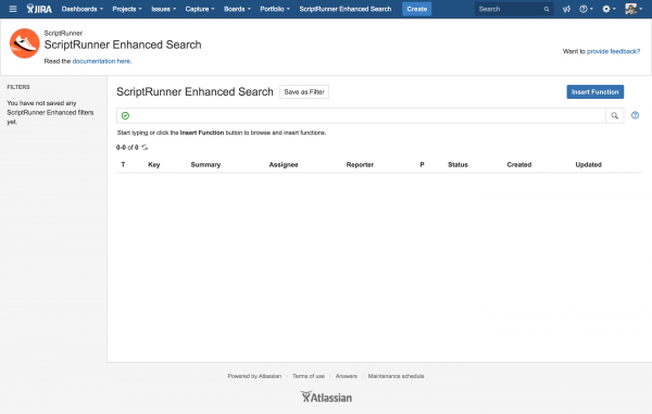 enhanced search page