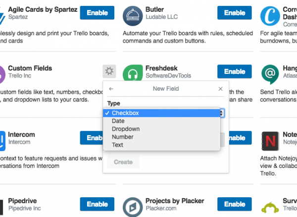 Release planning with Trello