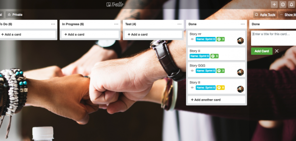 Release planning with Trello