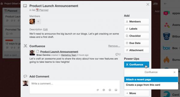 prioritzing trello requests with Confluence